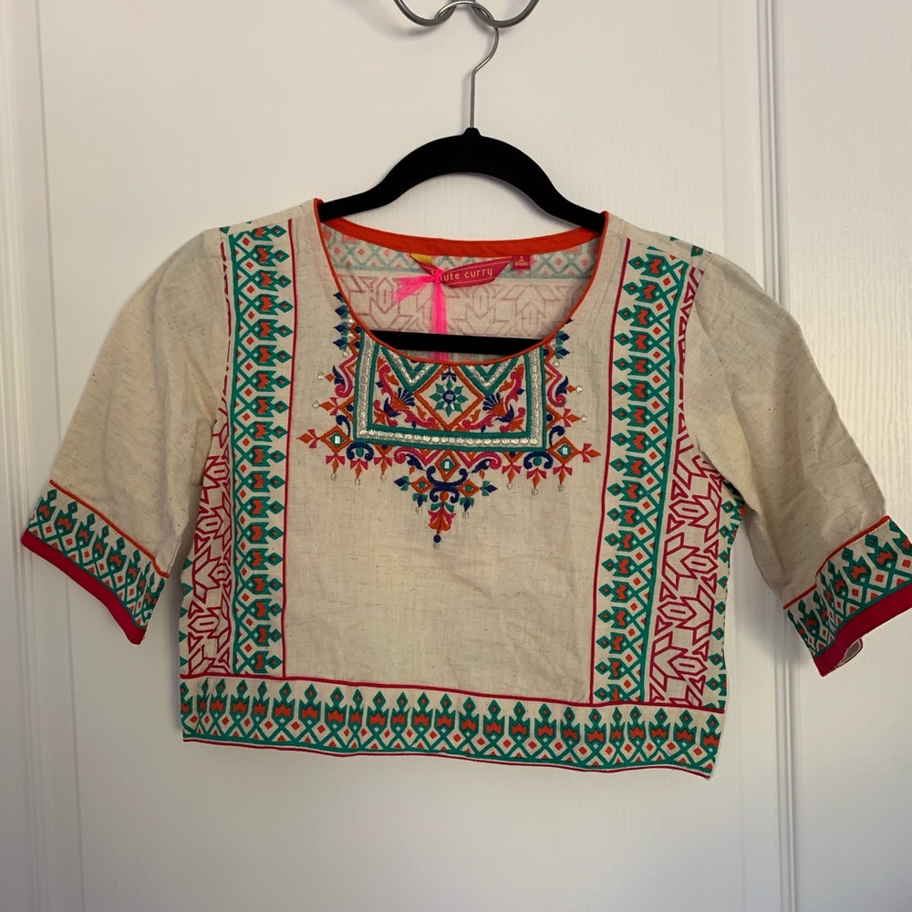 Boho crop top
